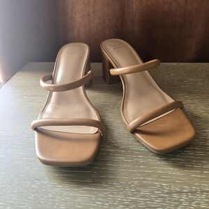 Target Tan Women's Heeled Sandals